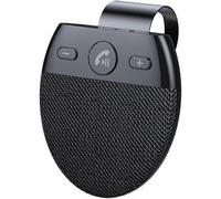 Kit de manos libres con altavoz Bluetooth para coche, control por voz para parasol de coche, manos libres Bluetooth multipunto.