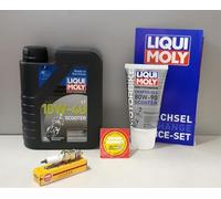 Kit de mantenimiento compatible con Motron Ventura 125 - Servicio de inspección bujía aceite mantenimiento de cadena