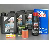 Kit de mantenimiento compatible para ATV CF-Moto CForce 450, filtro de bujía de aceite de inspección