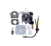 Kit de mantenimiento de combustible con carburador y bujía compatible con ECHO GT200 GT201i HC150 HC151