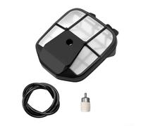 Kit de mantenimiento de filtro de aire con herramienta de ajuste para Echo CS-490 CS-4910 CS-500P CS-501P piezas de motosierra, juego de afinación de carburador de repuesto ABS