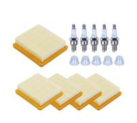 Kit de mantenimiento de filtro de aire con tapa de chispa y aceite para FS91 FS111 KM91 Multi herramienta Filtros HT103 cortador de cepillo bordeadores de poste piezas de podadora