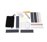 Kit de Mantenimiento de Guitarra de 18 Piezas, Juego de Herramientas de Reparación de Traste de Guitarra Multifuncional Portátil para el Hogar