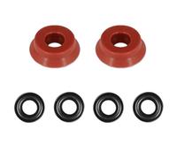 Kit de Mantenimiento de Juntas Tóricas para Válvula de Drenaje de Unidad de Café, Compatible con Jura, Impressa, AEG, Krups, Siemens, Melitta - Juego de 6 Piezas