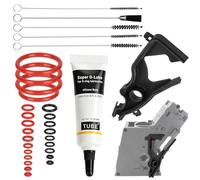 Kit De Mantenimiento for Siemens EQ5 EQ6 EQ7 EQ8 Bosch Vero, 24 Piezas Anillos De Sellado Recambios Incluidos Silicona Cepillos De Limpieza, Repuesto Compatible Zu Brühgruppe Auslaufstutzen