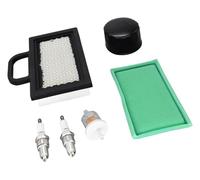 Kit de mantenimiento LG272 for cortacéspedes John Deere L120, L111, X155R y X165: incluye filtro de aire, bujía, filtro de aceite y kit de mantenimiento.
