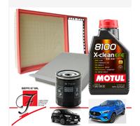 Kit De Mantenimiento MG ZS SUV 1.5 VTi 3 Filtros, 5 Litros De Aceite 5W30 Motul