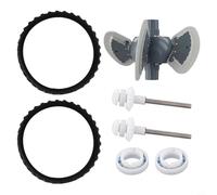 Kit de mantenimiento para robot flotante Zodiac para BARACUDA MX8 MX6, R0796200 Tune Up Kit con motor R0524900, cadenas, ejes de transmisión y cojinetes de goma y metal para restaurar la limpieza fu