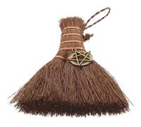 Kit de manualidades con 5 colgantes de coche con forma de escoba para Halloween