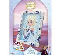 Kit de manualidades con lentejuelas Lansay Collection Sequins Elsa Frozen
