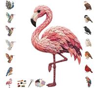Kit de manualidades de bricolaje con diseño de pájaros en 3D, cosido a mano