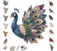 Kit de manualidades de bricolaje con diseño de pájaros en 3D, cosido a mano