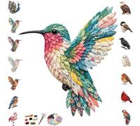 Kit de manualidades de bricolaje con diseño de pájaros en 3D, cosido a mano