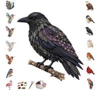 Kit de manualidades de bricolaje con diseño de pájaros en 3D, cosido a mano