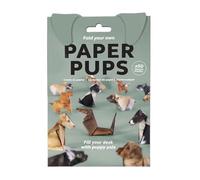 Kit de manualidades de papel para gatos, 50 piezas de animales de origami 3D con calcomanías, actividad artística creativa para adultos, niños, familia, decoración de escritorio del hogar y regalo