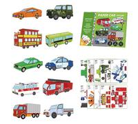 Kit de manualidades de papel para niños, plegable Aircraft Activity Boys and Girls | Educational Art Supplies Classroom, Home, Playtime
