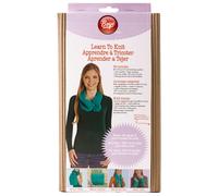 Kit de manualidades y manualidades para aprender a tejer de Boye con patrones y materiales