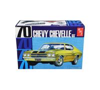 Kit de maqueta AMT Skill 2 del Chevrolet Chevelle SS 1970, modelo a escala 1/25 de AMT
