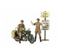 Kit de maqueta de motocicleta/policía británica BSA M20 de la Segunda Guerra Mundial Tamiya 35316, escala