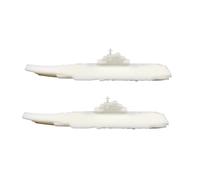 Kit De Maqueta De Resina De 2 Portaaviones Chinos Tipo 001 "Liaoning (2 Unidades), Escala 1/2000 Y 1/1500, PLA Navy CV, For Aficionados Al Modelismo.(1/1500(210mm))