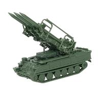 Kit de Maqueta de Tanque, Modelo Reductor, Vehículo, Juguete de Construcción, Rompecabezas para, Hecho de PP, Apto para Niños Y Adultos, Verde