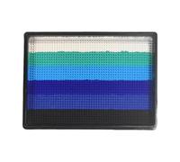 Kit De Maquillaje Artístico,Paleta De Colores Arcoíris Para Rostro | Pintura Al Agua 6 Colores Para Carnaval, Bodas, Halloween, Navidad, Cosplay Y Cumpleaños Adultos
