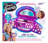 Kit de maquillaje compacto para ni os Cra-Z-Art Shimmer n Sparkle All in One Beauty