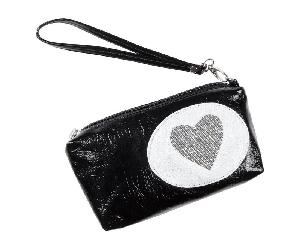 Kit de maquillaje de Paris-paris plata corazón lamé