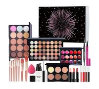Kit de Maquillaje,Paleta de Maquillaje, Lápiz Labial y Brocha | Juego Completo de para Mujeres,para Chicas Adolescentes Principiante Cumpleaños Navidad Esposa Día de la Madre Salón en Casa