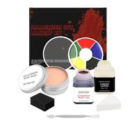 Kit de Maquillaje para Halloween | Juego de Pintura Facial para Halloween | Cosméticos para Fiestas Cine Parques Temáticos Celebraciones Festivales