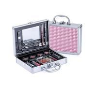Kit de maquillaje para mujer, kit de maquillaje de iniciación de 16 piezas con caja de cosméticos, juego de maquillaje de larga duración, cosméticos de maquillaje de belleza para Navidad, San