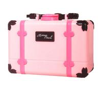 Kit De Maquillaje para Niñas | Juego de Imitación con Lápiz Labial y Sombras | con Estuche Set de Cosméticos Infantil - para Fiestas de Disfraces, Actuaciones, Accesorios de Fotos y Juego Interior