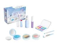 Kit De Maquillaje Para Niños Pequeños: Juguete Cosmético Artificial Para Niñas Pequeñas, Juego Realista, Estuche De Belleza Para Princesas Infantiles, Regalo De Cumpleaños Divertido | Paleta De Maquil