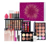 Kit de Maquillaje para Principiantes - Paleta de Maquillaje, Lápiz Labial y Brocha - Juego de para Niñas | para Chicas Adolescentes Principiante Cumpleaños Navidad Esposa Día de la Madre Sa