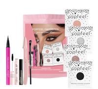 Kit de Maquillaje, Set Maquillaje Mujer, Estuche Maquillaje Mujer, Set de Regalo de Maquillaje Kit de Inicio Completo con Sombras de Ojos, Fundación, Maletín Maquillaje para Niñas Mujeres