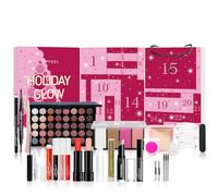 Kit de Maquillaje, Set Maquillaje Mujer, Estuche Maquillaje Mujer, Set de Regalo de Maquillaje Kit de Inicio Completo con Sombras de Ojos, Fundación, Maletín Maquillaje para Niñas Mujeres