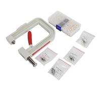 Kit de máquina de prensado manual con ajuste de perlas, fácil operación, perlas duraderas para accesorios de ropa GB