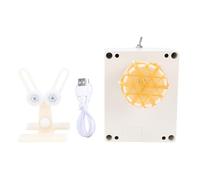 Kit de máquina de reparación de cañas de Pescar, máquina bobinadora de Envoltura de construcción de Varillas de rotación hacia adelante y atrás para Secado de Pegamento con