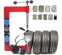 Kit de máquina de vulcanización de neumáticos, 8 moldes, equipo de garaje de 155-180 ℃, herramienta de reparación de esparcidor de neumáticos para automóviles y camiones