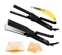 Kit de máquina dobladora de plástico para acrílico y PVC, herramienta dobladora de calor con marcado de letras de canal para bricolaje y uso profesional