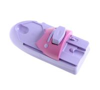 Kit de máquina impresión patrones nail art set herramientas estampación DIY con 6 placas metálicos diseño fácil operación posicionamiento preciso base ventosa para fijación firme no se necesitan bater