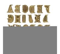 Kit de marca del alfabeto - Sellos de letras de metal para quemar madera, herramienta de grabado ajustable con símbolos de números, consejos de diseño artístico | para trabajos en cuero, manualidades