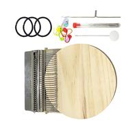 Kit de marco de tejer para principiantes - Mini máquina portátil para reparar ropa, calcetines y jeans, herramienta rápida de gancho con 10 o 28 agujas para proyectos de bricolaje