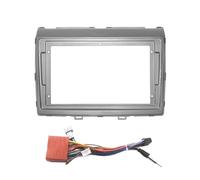 Kit De Marco Estéreo De Coche Placa Frontal Bisel Montaje Panel Frontal Central para Mazda MPV 8 LY 2006-2016 YTdhfDGJ(Fascia and Cable)