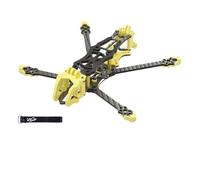Kit de marco for dron FPV de fibra de carbono EVA de 4 pulgadas, ultraligero, 72 g, compatible con DJI O3, O4, O4 Pro Vista, 180-186 mm(KIT F DC)