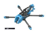 Kit de marco for dron FPV de fibra de carbono EVA de 4 pulgadas, ultraligero, 72 g, compatible con DJI O3, O4, O4 Pro Vista, 180-186 mm(KIT N XH)