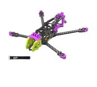 Kit de marco for dron FPV de fibra de carbono EVA de 4 pulgadas, ultraligero, 72 g, compatible con DJI O3, O4, O4 Pro Vista, 180-186 mm(KIT A DC)