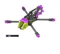 Kit de marco for dron FPV de fibra de carbono EVA de 4 pulgadas, ultraligero, 72 g, compatible con DJI O3, O4, O4 Pro Vista, 180-186 mm(KIT K XH)
