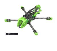 Kit de marco for dron FPV de fibra de carbono EVA de 4 pulgadas, ultraligero, 72 g, compatible con DJI O3, O4, O4 Pro Vista, 180-186 mm(KIT R XH)