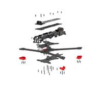 Kit de Marco FPV para IFlight Chimera7 Pro V2 O4 Pro con Brazo de 6 mm, Piezas para Dron Cuadricóptero FPV RC